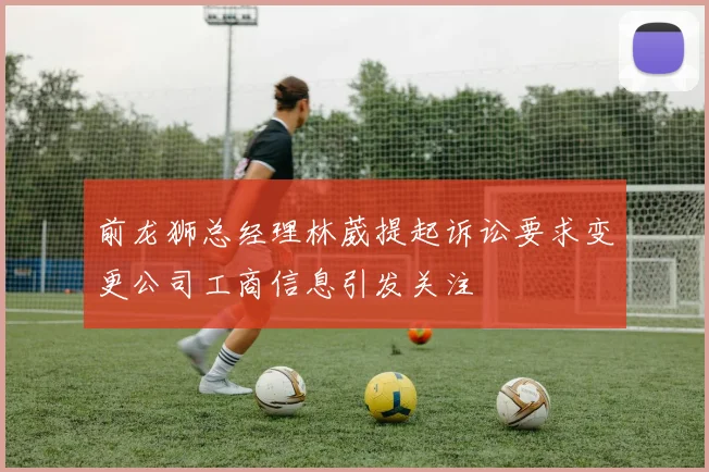 前龙狮总经理林葳提起诉讼要求变更公司工商信息引发关注
